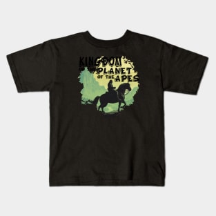 KINGDOM OF THE PLANET OF THE APES Kids T-Shirt